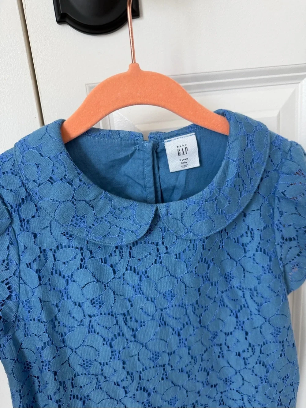 Gap Lace Peter Pan Collar Dress
